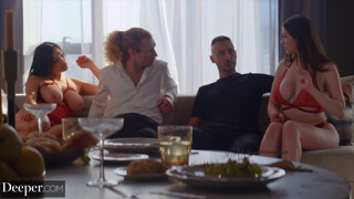Deeper - Mona Azar és Alyx Star swinger dugása