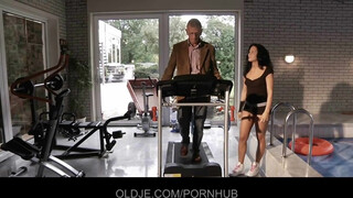 Oldje - az edzőteremben