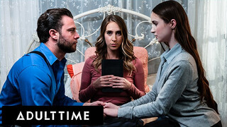 Mormon szűz Hazel Moore első átnedvesedős élménye és creampie! Majdnem lebukik!