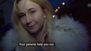 Public Agent - Cuki szőke lány felszedve az utcán