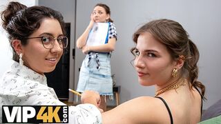 Katty West pikáns szünetet tart az irodai csábítókkal