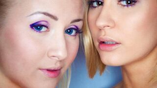 Szőke szépségek szenvedélyes, forró ünneplése