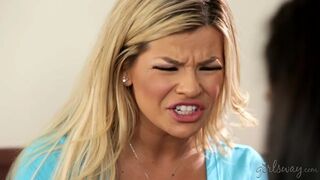 Abby Lee Brazil és Adriana Sephora szenvedélyes tini lányjátékai