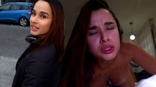 Hatalmas Fenekű Latin Szépség Szexel Turistával Madridban! - Abella Olsen