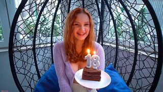 Megszedtem a karcsú vöröset, amint betöltötte a 18-at - verlonis