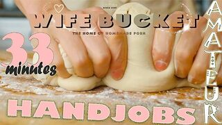 Wife Bucket exkluzív: 33 percnyi pajkos feleségek és barátnők profi simogatásai