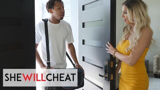 Dögös MILF hatalmas farkat kap profi módra a She Will Cheat csatornán