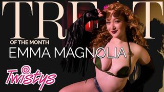 Twistys hangulatában: Emma Magnolia forró moteles kalandja - Játékok a bőröndből nagy mellekkel és szenvedéllyel