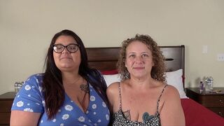 Forró hármas a Desperate Amateursnél: buja MILF-ek dögös formákkal és vad lövésekkel Kween Bunny B-vel