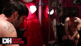 Deviant Hardcore bemutatja: Skin Diamond kéjesen engedelmeskedik Tommy Pistol vad örömének