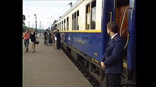 Anita Blond és Monika Kiss szenvedélyes duplázzása az Orient Expresszen egy hatalmas farokkal